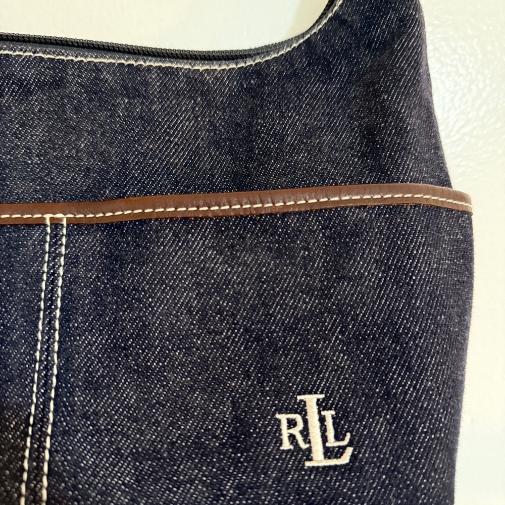 Ralph Lauren Denim Bag - Picture 3 of 5